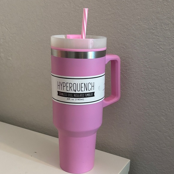 Pink Stainless Steel Insulated Tumbler - Picture 1 of 3